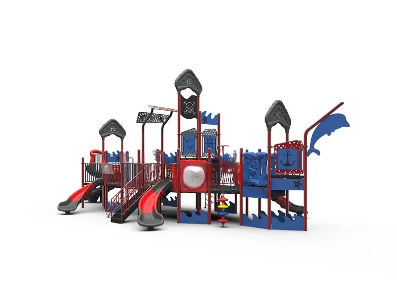 Playground exterior Serie Sabiduría · 14.8 × 7.1 × 6.2 m