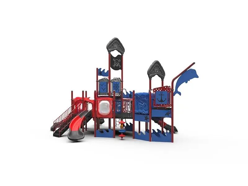 Playground exterior Serie Sabiduría · 10 × 6.7 × 6.2 m
