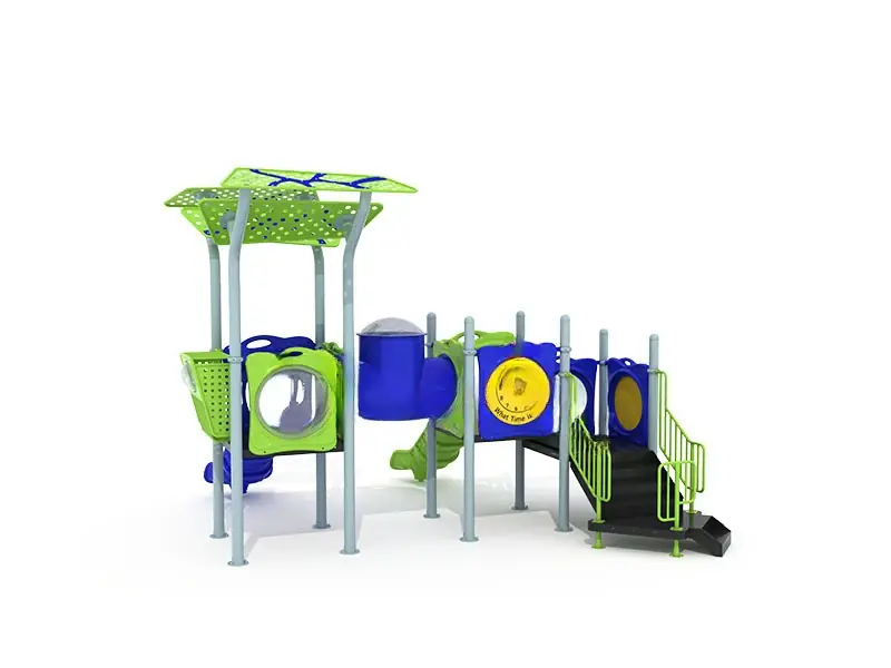 Playground exterior Serie Sabiduría · 5.5 × 5 × 4.2 m