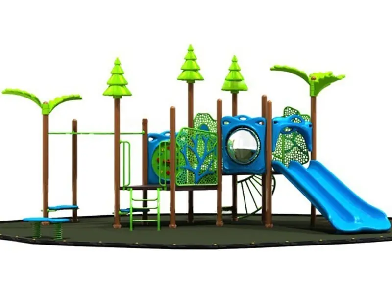 Playground exterior Serie Sabiduría · 6.6 × 6.4 × 3.5 m