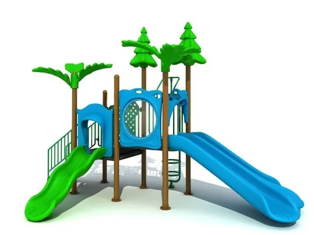 Playground exterior Serie Sabiduría · 3.3 × 6 × 3.5 m