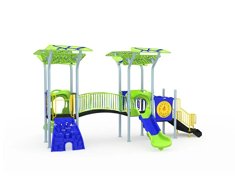 Playground exterior Serie Sabiduría · 7.8 × 5.65 × 4.25 m