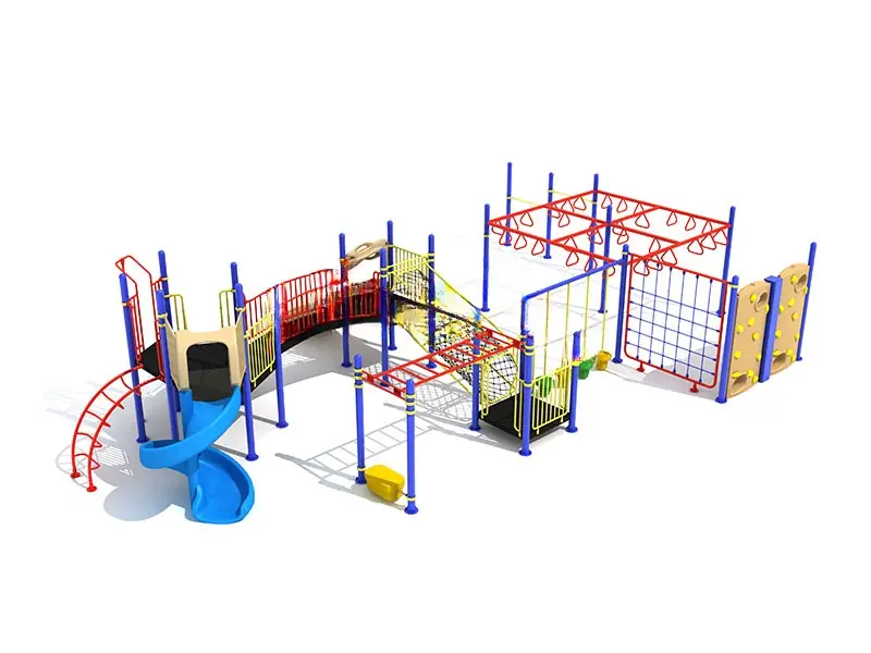 Playground exterior Serie Sin techo · 13.6 × 9 × 3.5 m