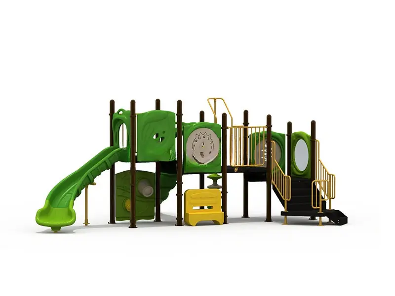 Playground exterior Serie Sin techo · 7.3 × 5 × 2.9 m