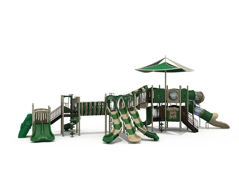 Playground exterior Serie Sin techo · 17.4 × 7.4 × 6.2 m
