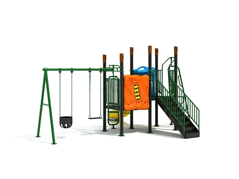 Playground exterior Serie Sin techo · 5.7 × 5 × 3.2 m