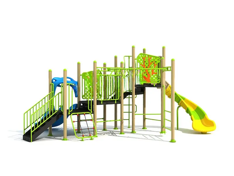 Playground exterior Serie Sin techo · 6.7 × 5.4 × 3.5 m