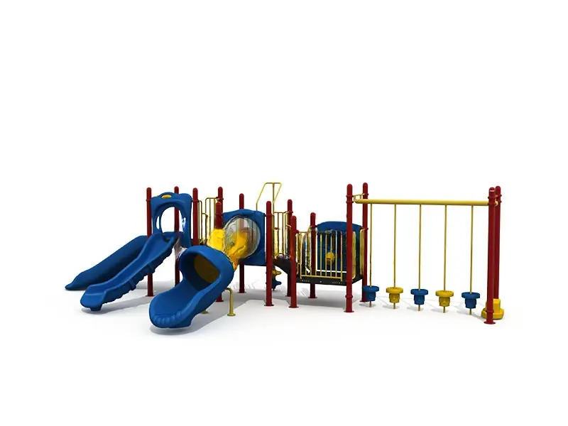 Playground exterior Serie Sin techo · 9.85 × 5.4 × 2.5 m