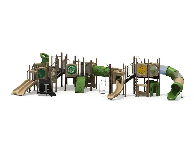 Playground exterior Serie Sin techo · 14 × 11 × 3.2 m