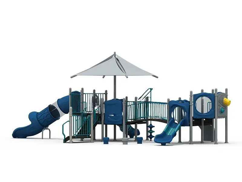 Playground exterior Serie Sin techo · 11.8 × 6.2 × 4.3 m