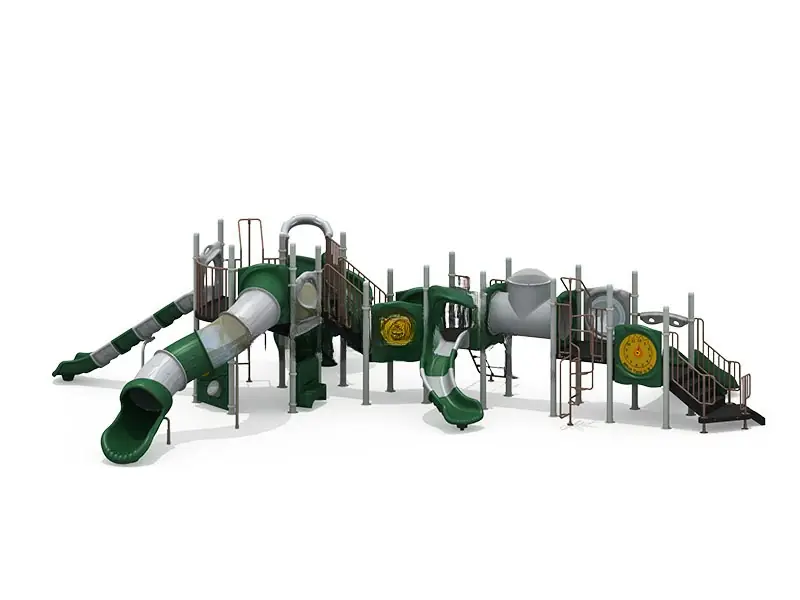 Playground exterior Serie Sin techo · 13.6 × 10.2 × 3.2 m