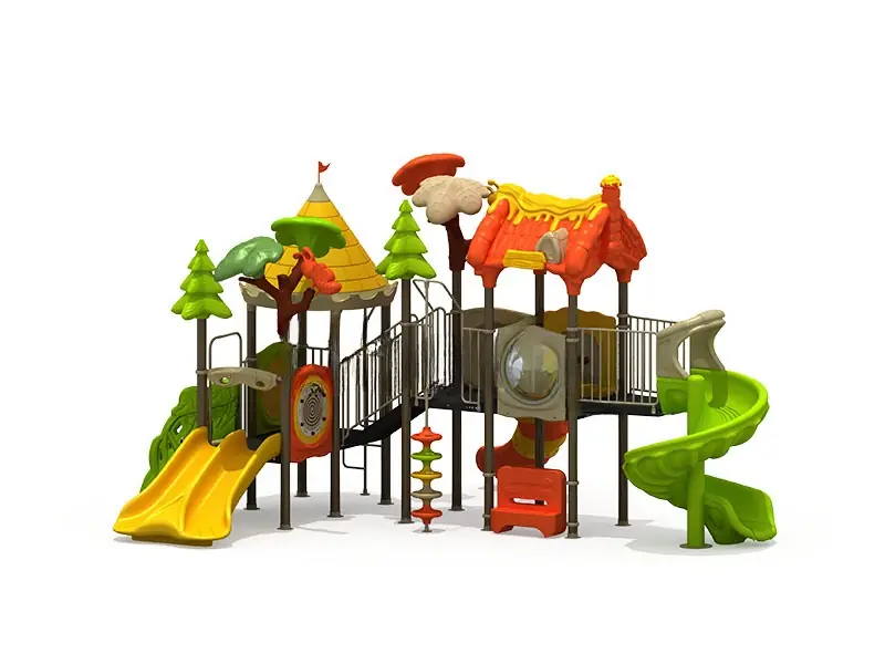 Playground exterior Serie Árboles · 7.9 × 6.6 × 4.5 m