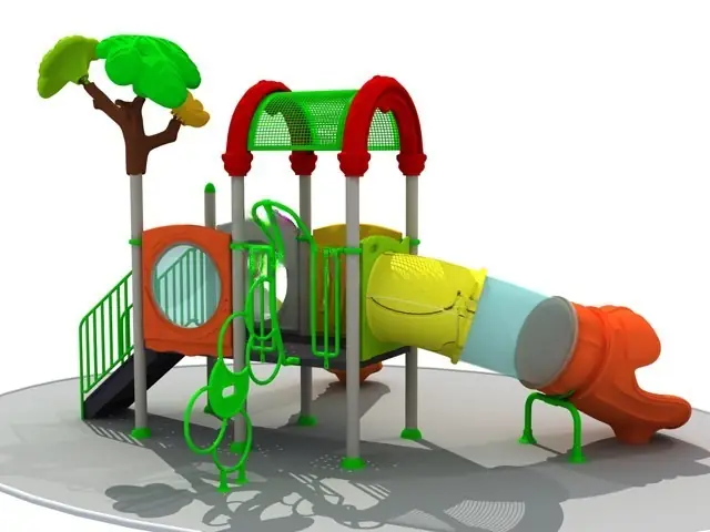 Playground exterior Serie Árboles · 5.85 × 4.99 × 3.81 m
