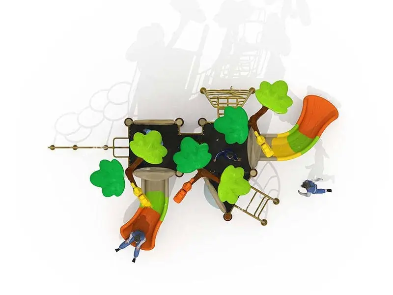 Playground exterior Serie Árboles · 6.7 × 4.15 × 4.5 m