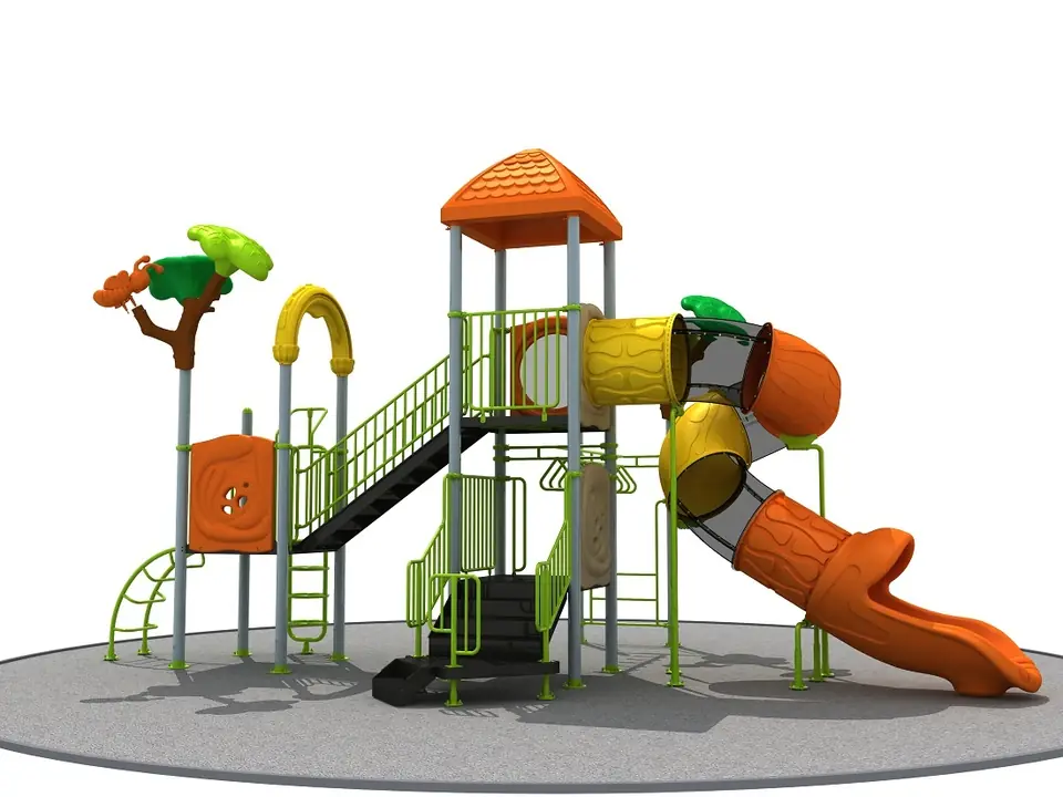 Playground exterior Serie Árboles · 6.1 × 6.95 × 4.13 m
