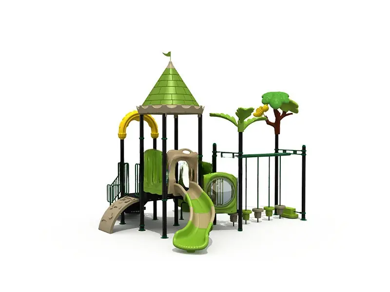 Playground exterior Serie Árboles · 6.75 × 5.9 × 5 m