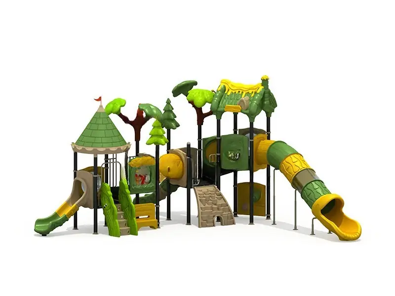 Playground exterior Serie Árboles · 8.4 × 9.1 × 4.7 m