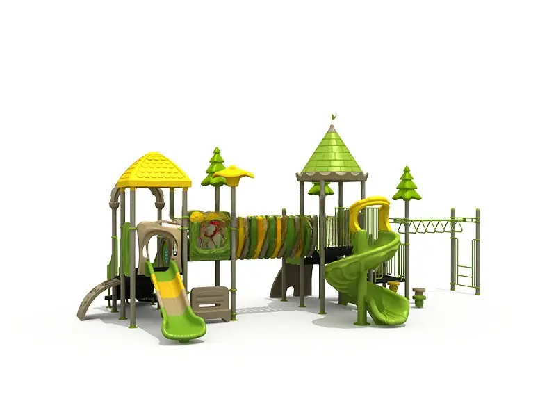 Playground exterior Serie Árboles · 11.5 × 6.5 × 5 m