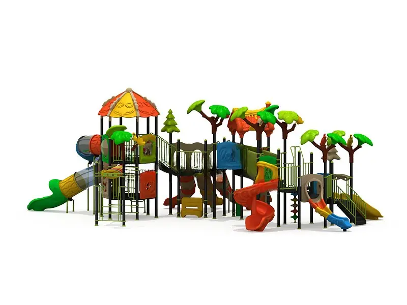 Playground exterior Serie Árboles · 15.5 × 9.5 × 5.4 m