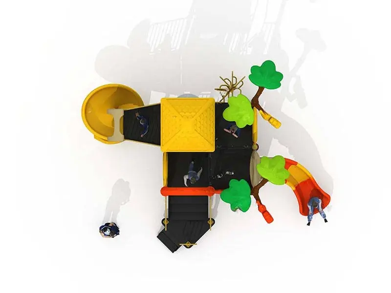 Playground exterior Serie Árboles · 6.7 × 5.05 × 4.7 m