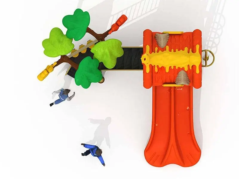 Playground exterior Serie Árboles · 5.1 × 4.4 × 4.3 m