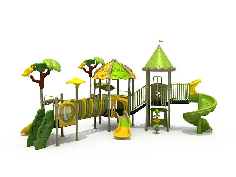 Playground exterior Serie Árboles · 10.1 × 8.1 × 5.3 m