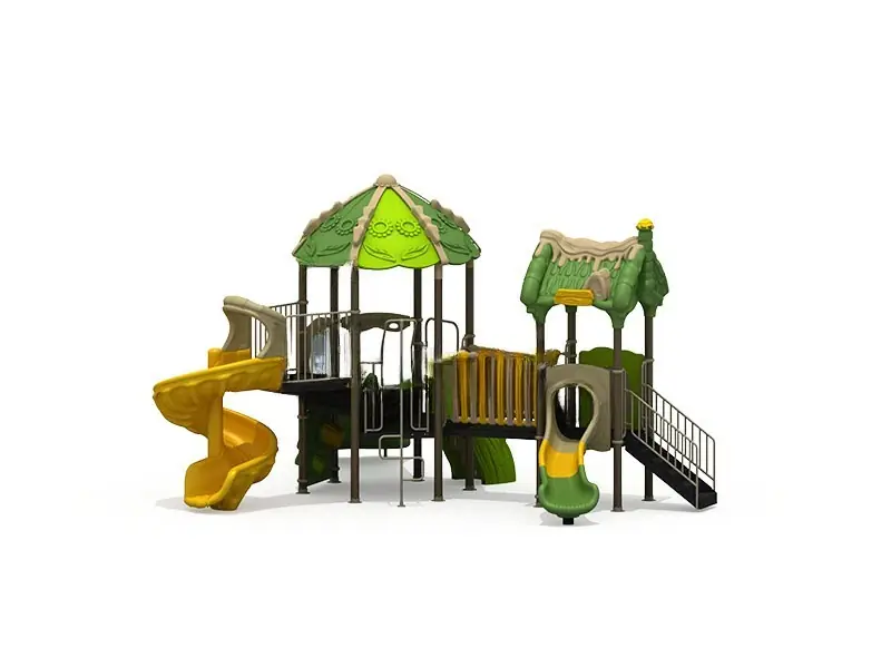 Playground exterior Serie Árboles · 7.4 × 6.3 × 4.3 m