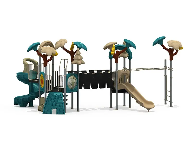 Playground exterior Serie Árboles · 9.8 × 5.7 × 4.2 m