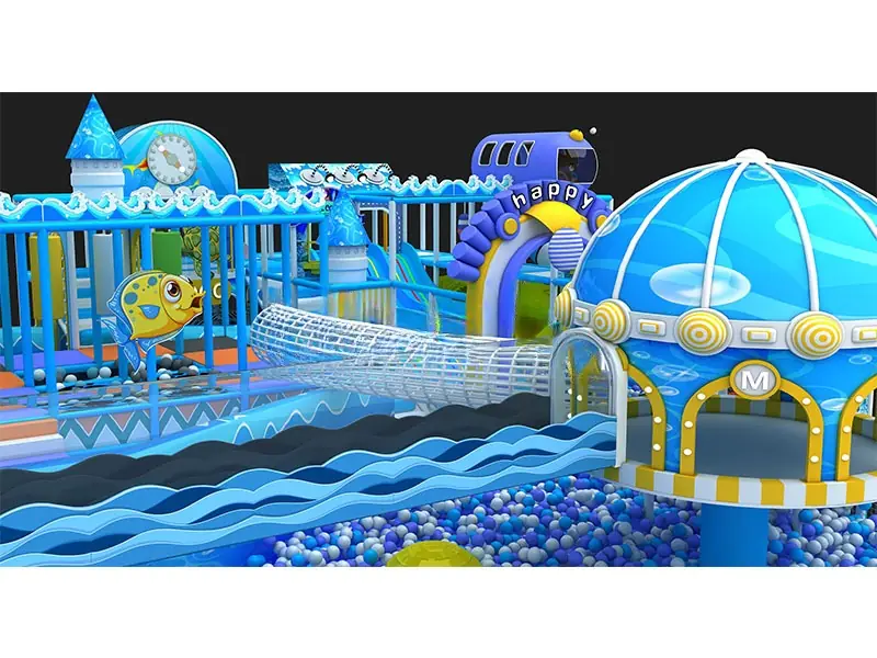 Playground interior con piscina de pelotas · 3.75 m²