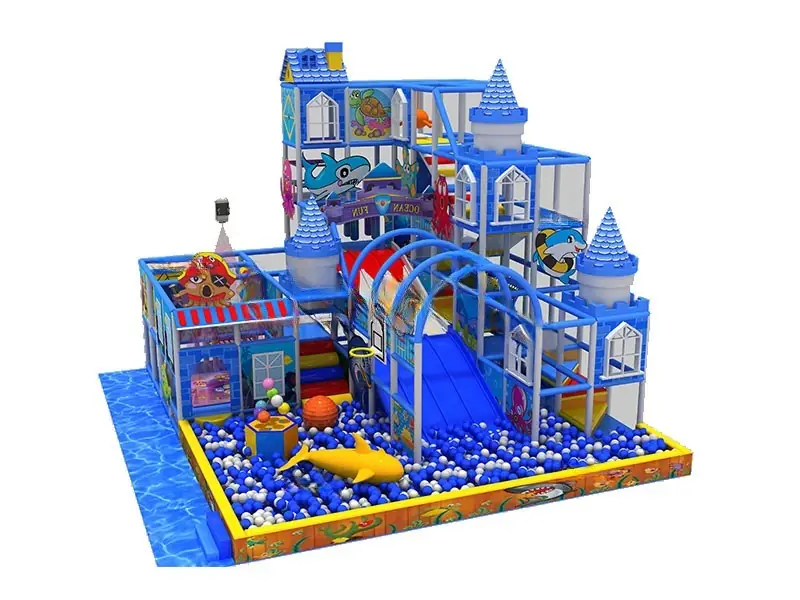 Playground interior · 9 × 9 m · Modelo 0011