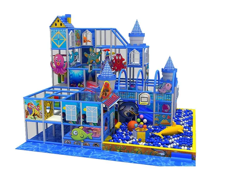Playground interior · 9 × 9 m · Modelo 0012