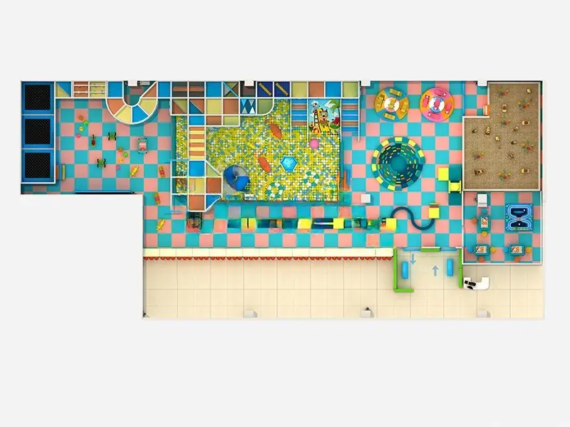 Playground interior · Modelo 0024