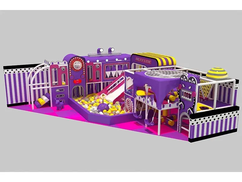 Playground interior · 10 × 10 m · Modelo 0025