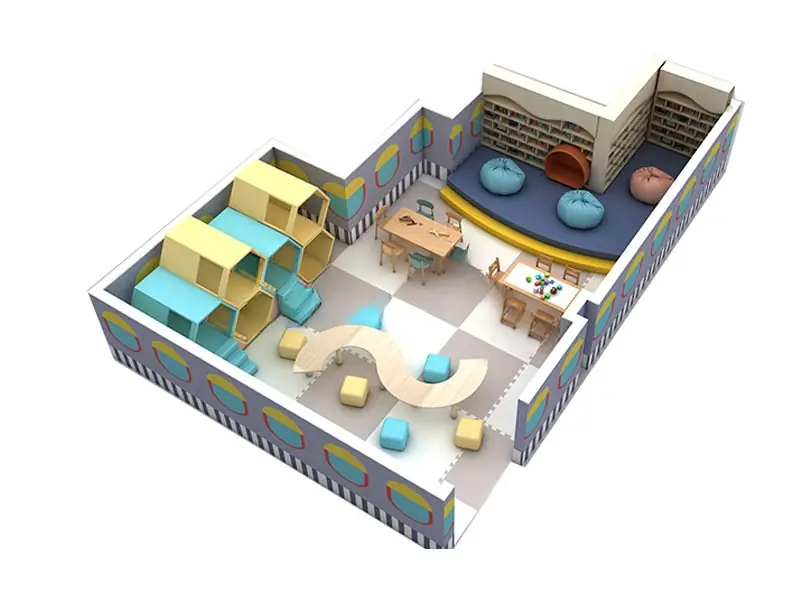 Playground interior · 9 × 6 m · Modelo 0038