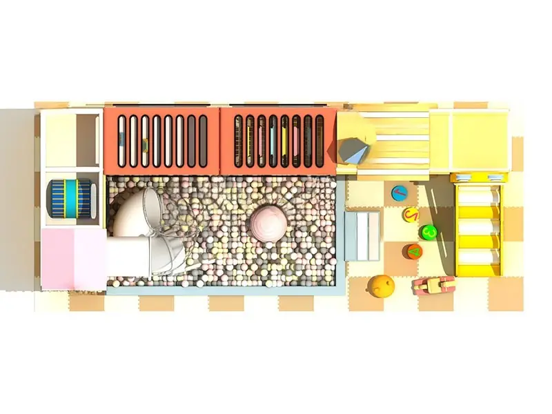 Playground interior · Modelo 0043