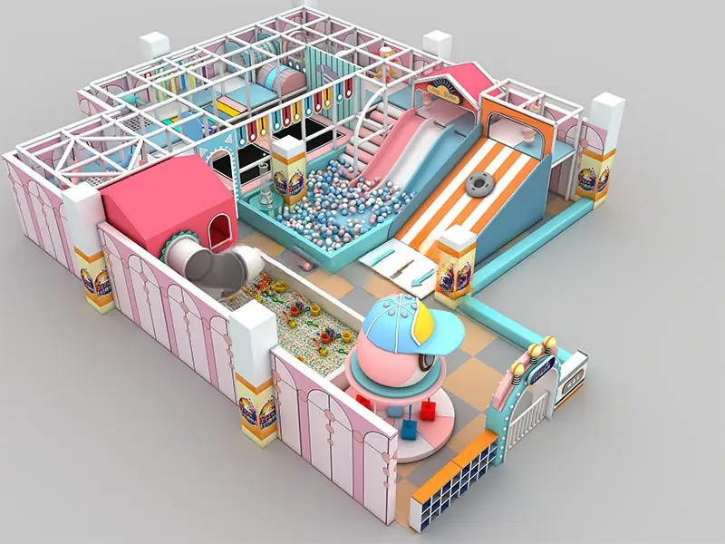 Playground interior · 16 × 13 m · Modelo 0056