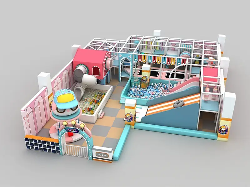 Playground interior · 16 × 13 m · Modelo 0057