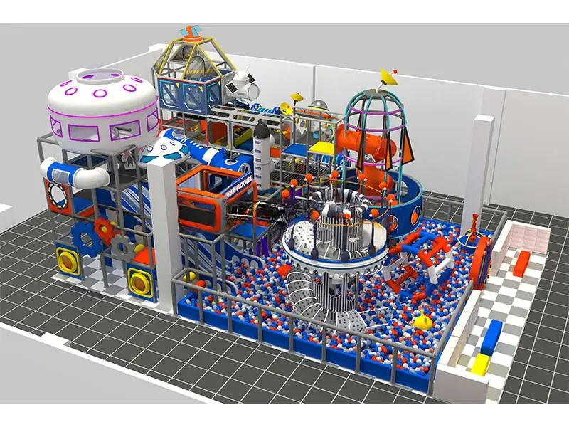 Playground interior · 20 × 12 m