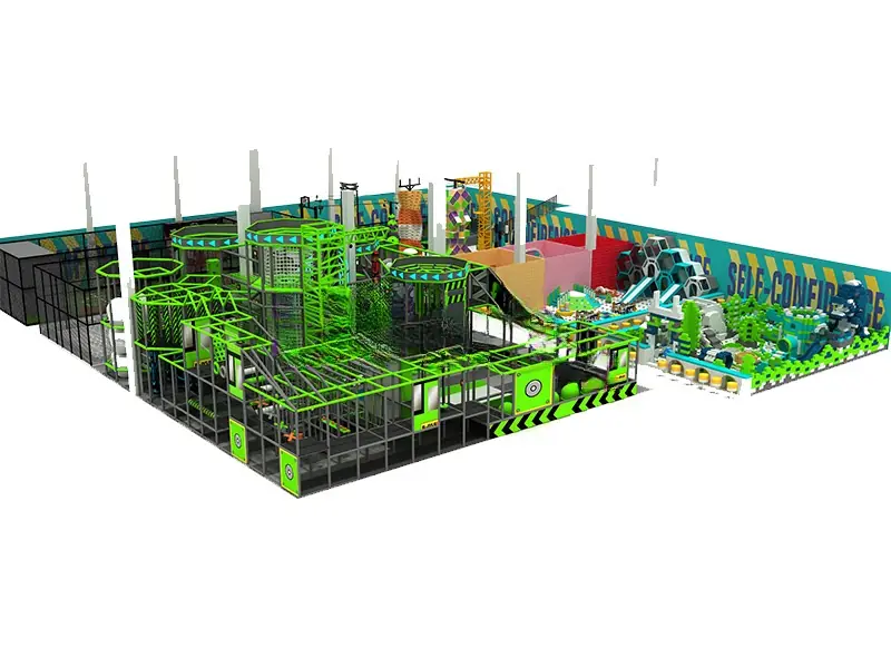 Playground interior · 35 × 37 m
