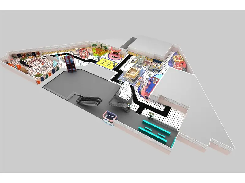 Playground interior · Modelo 0071