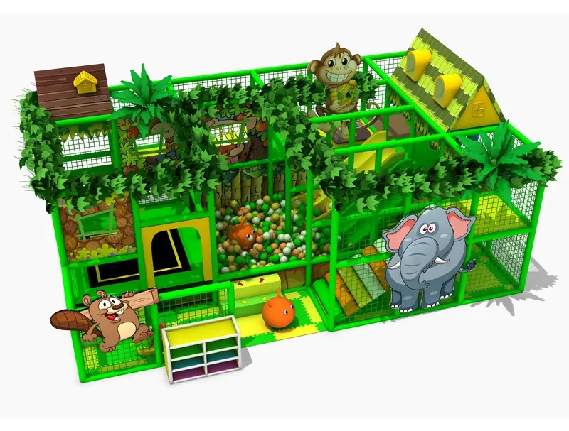 Playground interior · 8.6 × 5 × 3.5 m