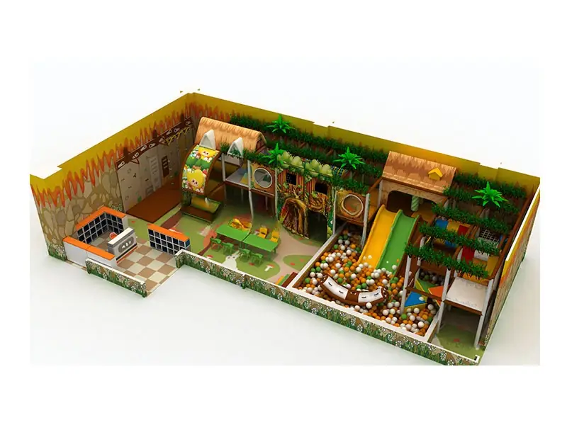 Playground interior · Modelo 0102