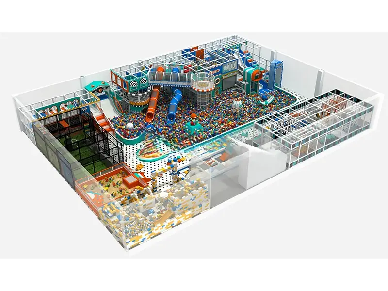 Playground interior · 30.5 × 23 m