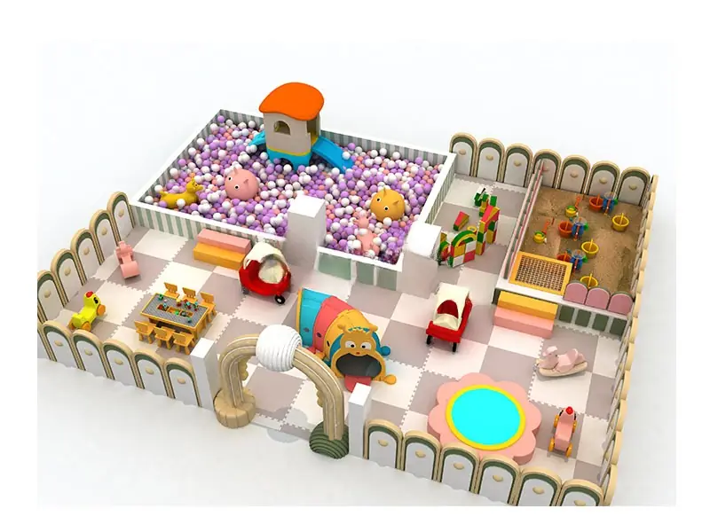 Playground interior · 11 × 8.4 m