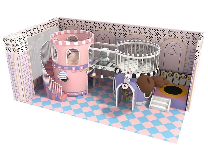Playground interior · 600 m²