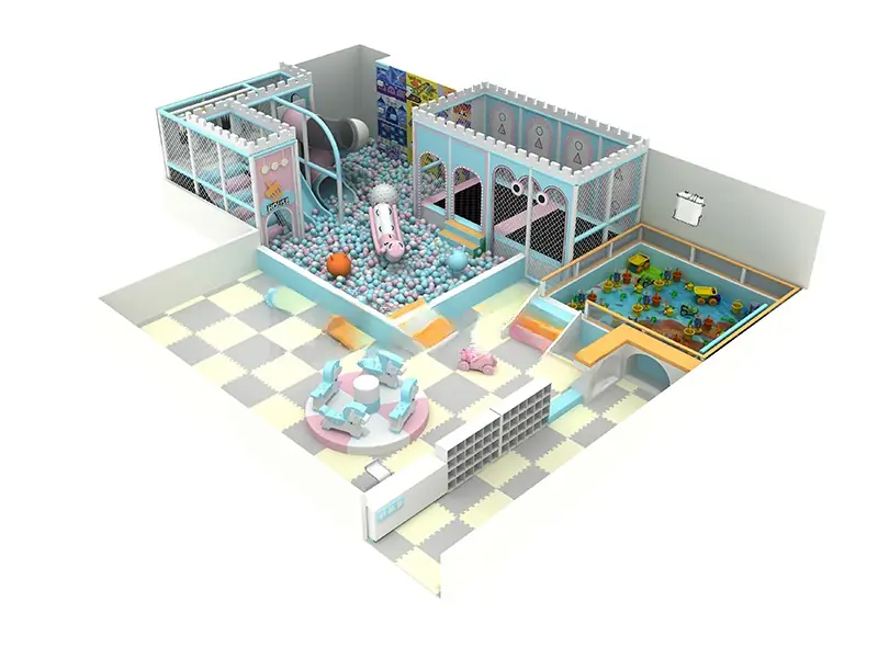 Playground interior · 11 × 14.2 m