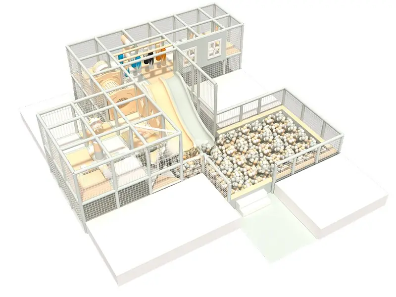 Playground interior · 11.5 × 10 m