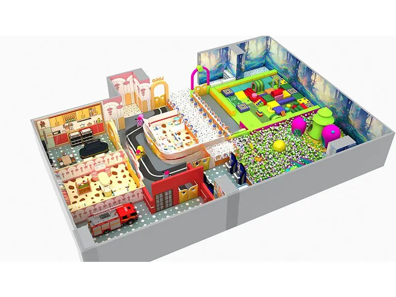 Playground interior · 256 m²
