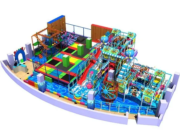 Playground interior · 20 × 10 m · Modelo 0190