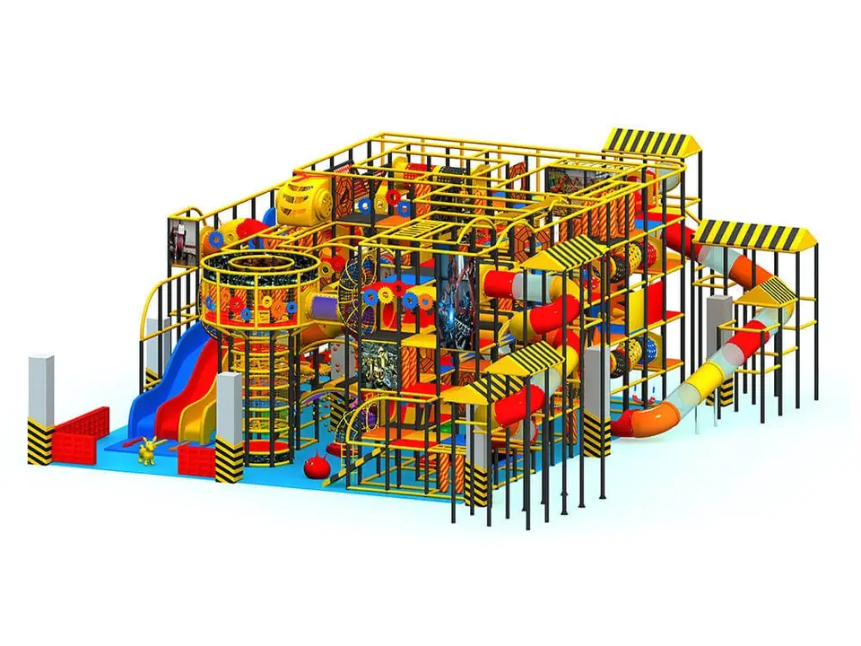 Playground interior · 21.1 × 18.19 × 4.66 m